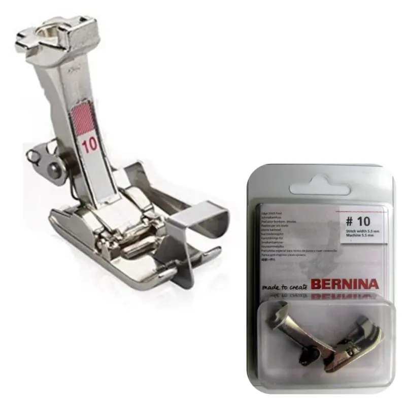 Get BERNINA Edgestitch Foot #10 top-quality sewing foot online here