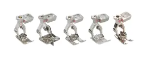 Professional sewing with BERNINA D-Presser Foot Set available now online