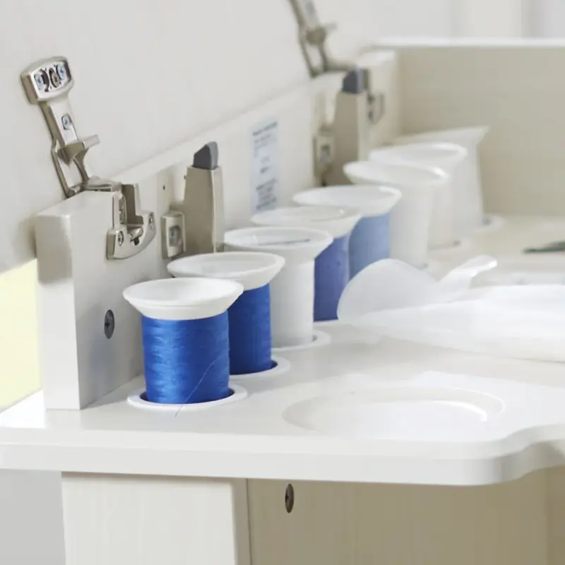 Koala Serger Studio White ideal for quilting projects spacious surface