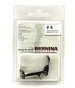 Exclusive offers BERNINA #4 Zipper Foot with Slide for expert sewers Upgrade your sewing accessories BERNINA #4 Zipper Foot with Slide now