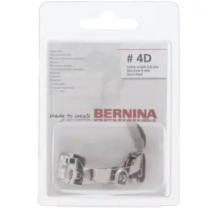 Exclusive offers BERNINA #4D Zipper Foot for expert sewers available