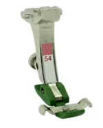 Shop top BERNINA #54 Zipper Foot with Non-Stick Sole precision work