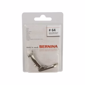 Professional sewing with BERNINA #64 Straight-Stitch Hemmer Foot available now