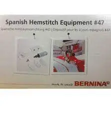 Shop top BERNINA #47 Spanish Hemstitch Attachment for precision hemstitching