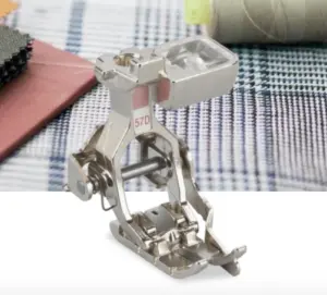 Professional quilting with BERNINA #57D Patchwork Foot with Guide available