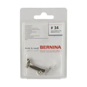 Buy online BERNINA #34 Reverse-Pattern Foot with Clear Sole for enhanced creativity