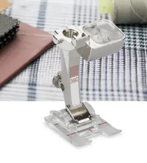 Buy online BERNINA #39C Embroidery Foot with Clear Sole for enhanced visibility