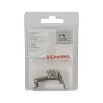 Professional embroidery with BERNINA #6 Embroidery Foot with Slide available