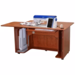 horn 8030 sewing and quilting cabinet adjustable height for ergonomic comfort