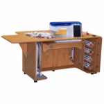 horn 8050 sewing and quilting cabinet great for professional quilters and hobbyists