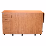 horn 8479 tall combo sewing and quilting cabinet ideal for creative crafters