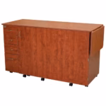 horn 8479 tall combo sewing and quilting cabinet smooth and easy drawers
