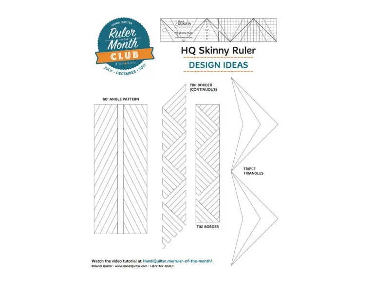 Handi Quilter Skinny Ruler 2 x 10 available online buy now today