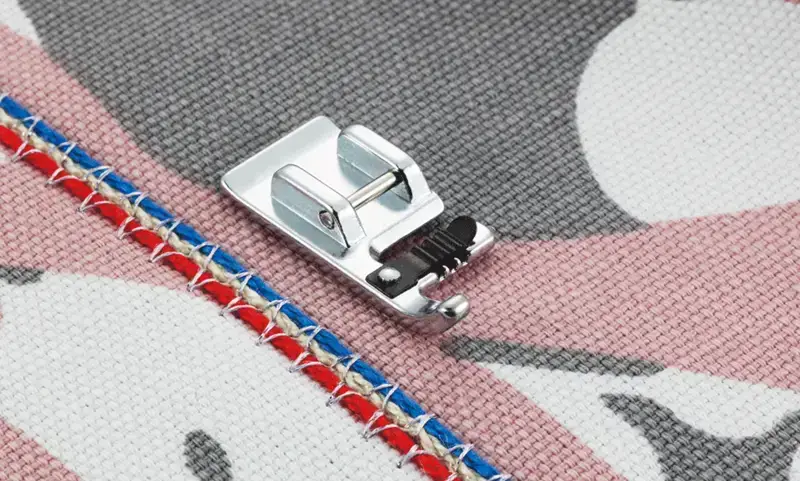Brother 5mm 3 Groove Cording Foot for making clean and precise cording