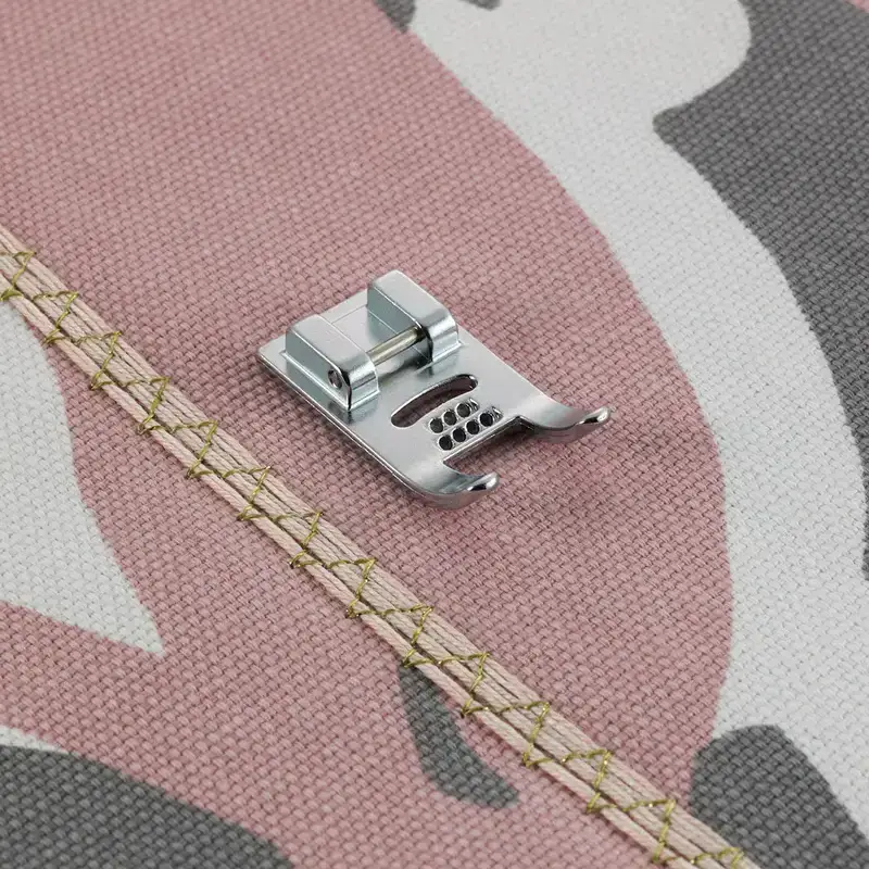 Brother 7mm 7 Groove Cording Foot for precise cording placement in garment sewing projects