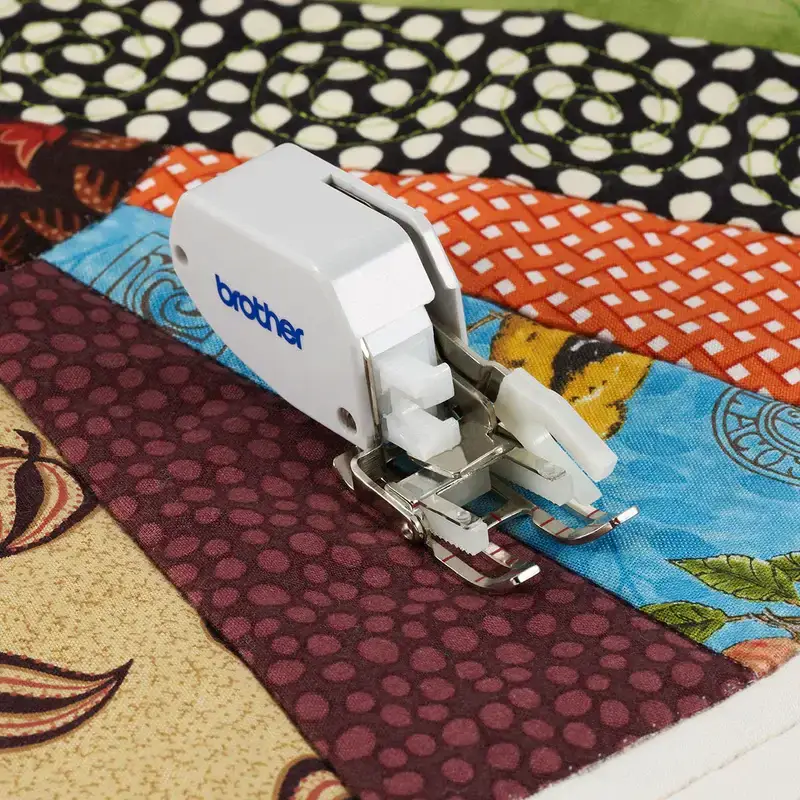 Brother 7mm Open Toe Walking Foot for effortless sewing of quilts and garments