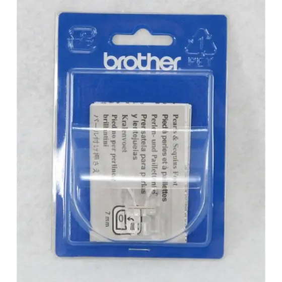 Brother 7mm Pearls and Sequins Foot for professional sequin and pearl designs