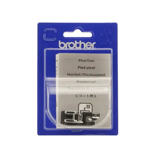 Brother 7mm Picot Foot for creating professional quality picot finishes on projects