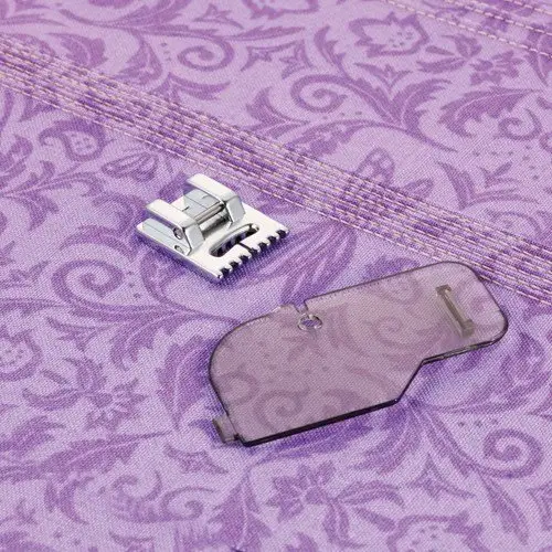 Brother 7mm Pintuck Foot for perfect stitch placement while sewing pintucks