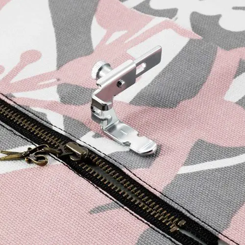 Brother Adjustable Zipper and Piping Foot for quick and easy zipper installation