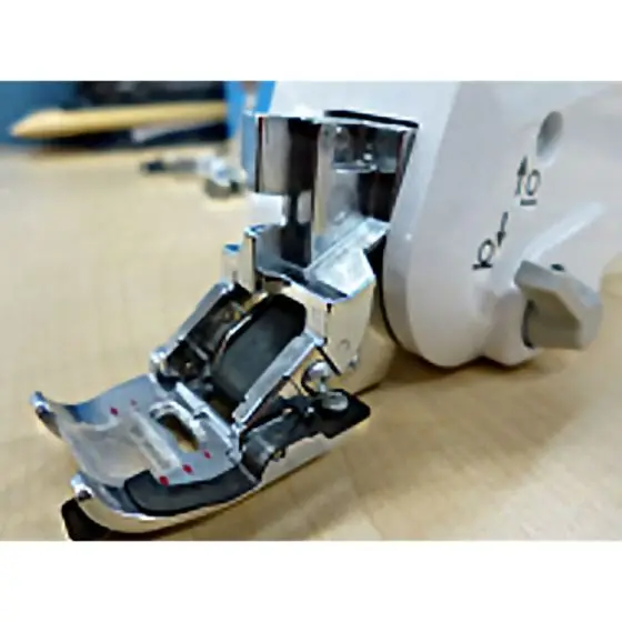 Brother Dual Feed ¼” Guide Foot for easy and accurate seam creation on projects