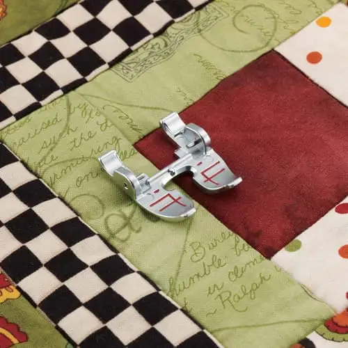 Brother Open Toe Foot for MuVit for professional stitch placement on all fabrics