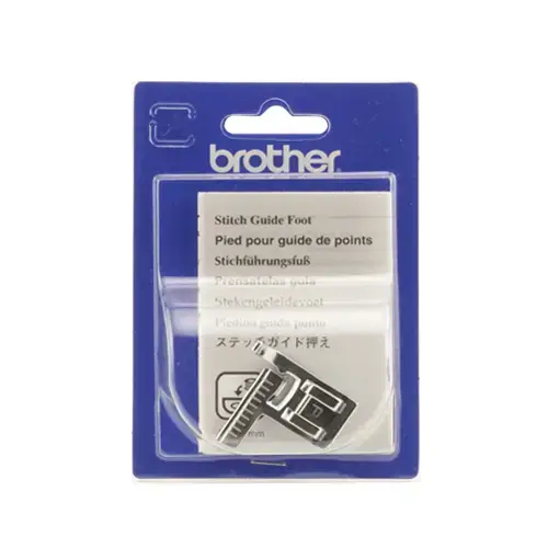 Brother Stitch Guide Foot for enhancing stitch accuracy and fabric feeding control