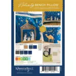 Kimberbell Nativity Bench Pillow project sewing kit machine embroidery design