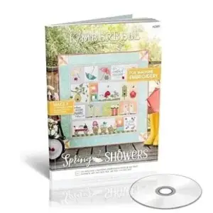 Kimberbell Spring Showers, Machine Embroidery for sale near me cheap