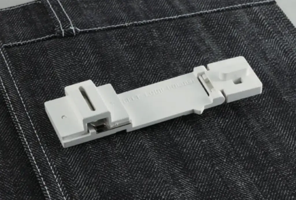 Brother Belt Loop Guide for Serger for easy and fast belt loop application