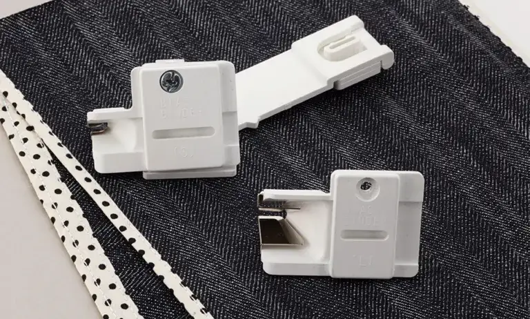 Brother Bias Tape Binding Set for creating smooth bias tape folds with minimal effort