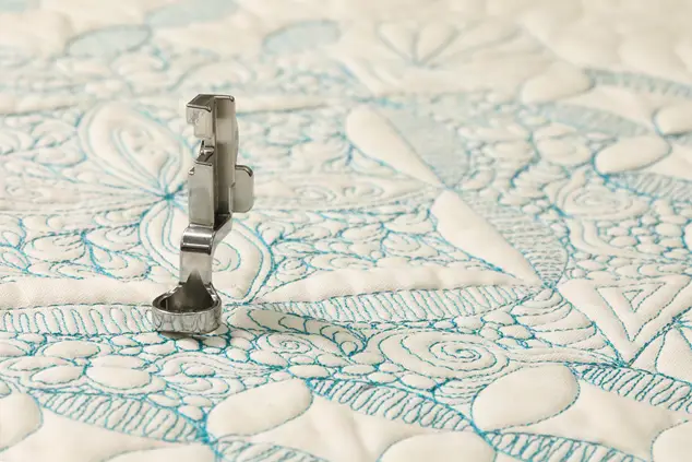 Brother High Shank Ruler Foot for perfect stitch alignment for quilting projects