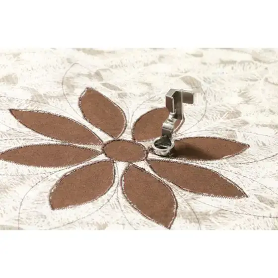 Brother Low Shank Ruler Foot for creating professional quilting designs with rulers