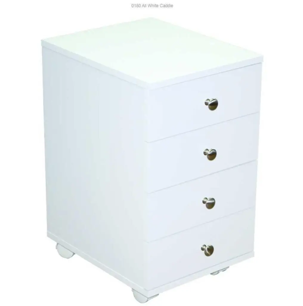 Horn Model 01 4 Drawer Caddie for enhancing sewing organization with four storage drawers