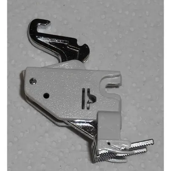 Janome AcuFeed Dual Feed Foot and Holder 9mm for smooth stitch creation on thick fabrics