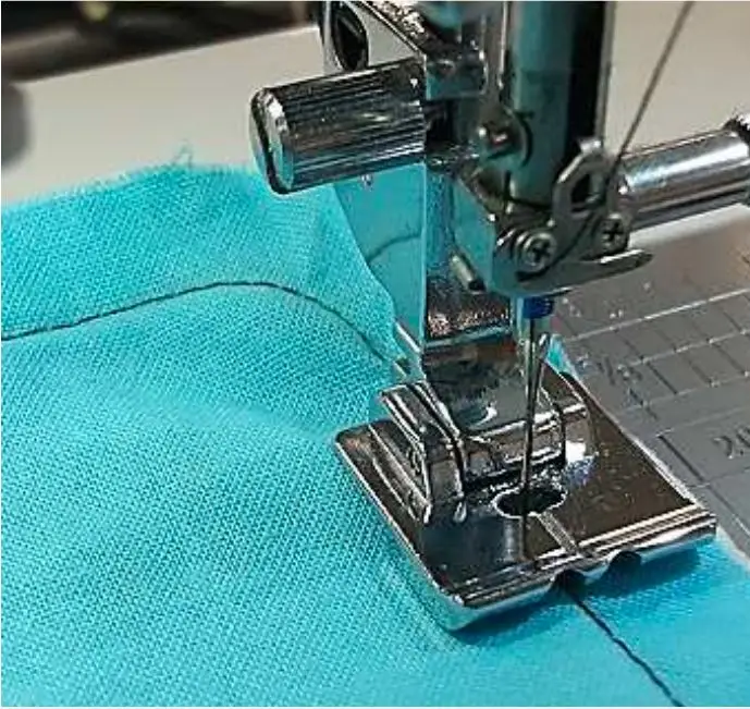 Janome Piping Foot Narrow 9mm for ideal for piping smaller, delicate fabrics with ease