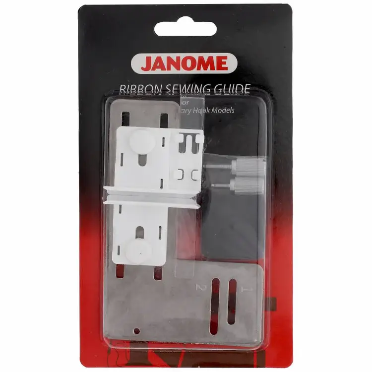 Janome Ribbon Sewing Guide for ideal for sewing ribbon with perfect precision