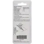 wide narrow beading feet from janome fit five seven mm