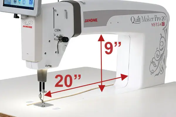 longarm quilting made simple janome quilt maker pro 20 versa table