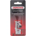 bind fabric edges fast using janome five seven binder foot