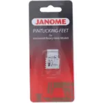 add detail to garments and linens using janome pintucking foot