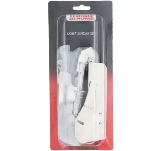 perfect corners and edges using janome quilt binder set tool