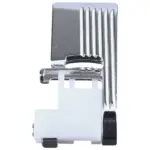 foot allows creative designs using sparkle or satin embellishment trims