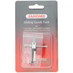sliding guide foot great for beginners learning straight seam placement