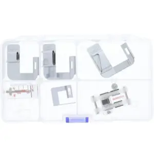 janome rotary foot ensures perfect seam alignment across entire sewing project