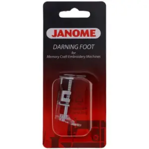 perfect for freehand embroidery janome darning foot ct seven mm