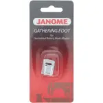 add ruffles and gathers with janome sewing machine gathering foot