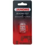 narrow beading foot perfect for detailed projects and fine embellishments