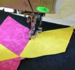 create consistent quilting lines using janome clear view guide set