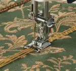 design trims and accents using janome three way cording foot